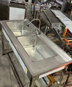 سینک صنعتی شیردار